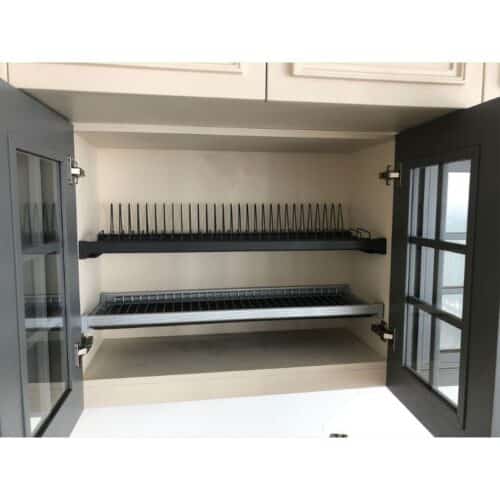 Ảnh khay up chén đĩa Hafele 544.01.307 đen, 564x263mm