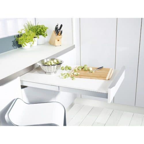 Ảnh thực tế khung thép 30kg, không có mặt bàn Hafele 505.70.200