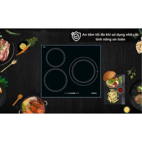 Bếp từ Hafele 3 vùng nấu HC-I603B 536.01.601 lắp âm