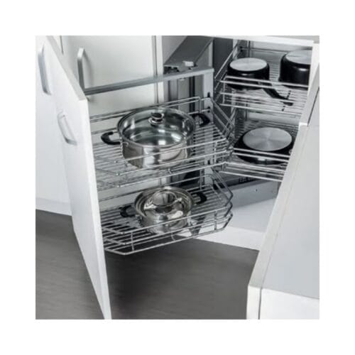 Bộ tủ góc gắn cánh trước, mở trái CLEARANCE Hafele 548.21.012