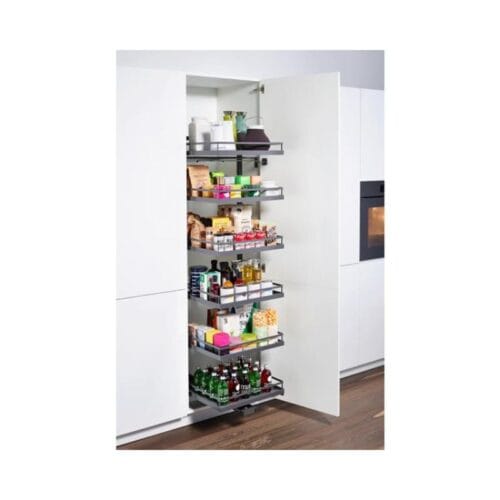 Kệ đựng thực phẩm 5 tầng Kesseböhmer Tandem Solo Hafele 549.77.496