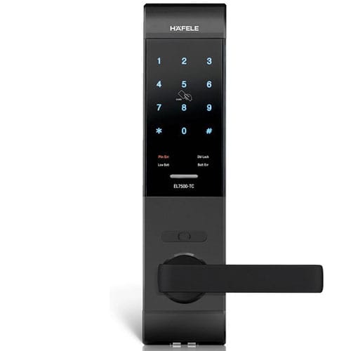 Khóa cửa điện tử Häfele EL7500 912.05.717 màu xám