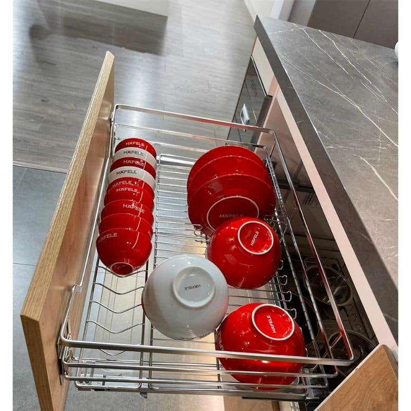 Ảnh thực tế bộ rổ chén đĩa CAPPELLA Cucina 549.08.006 Inox 304 Ảnh thực tế bộ rổ chén đĩa CAPPELLA Cucina 549.08.006 Inox 304