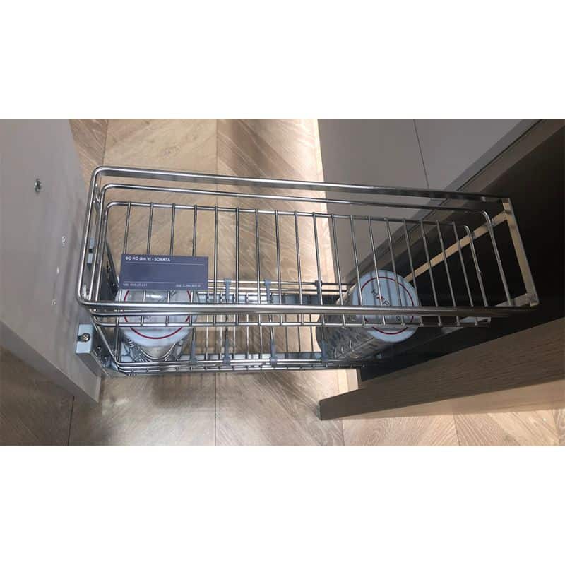 Ảnh thực tế bộ rổ gia vị SONATA Cucina 549.20.031 Inox 304 Ảnh thực tế bộ rổ gia vị SONATA Cucina 549.20.031 Inox 304