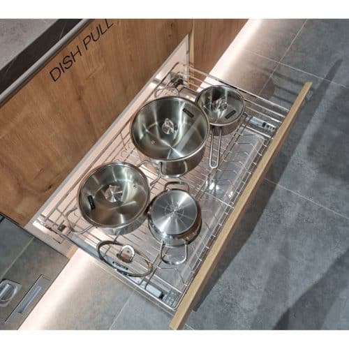 Ảnh thực tế bộ rổ xoong nồi CAPPELLA Cucina 549.08.027 Inox 304