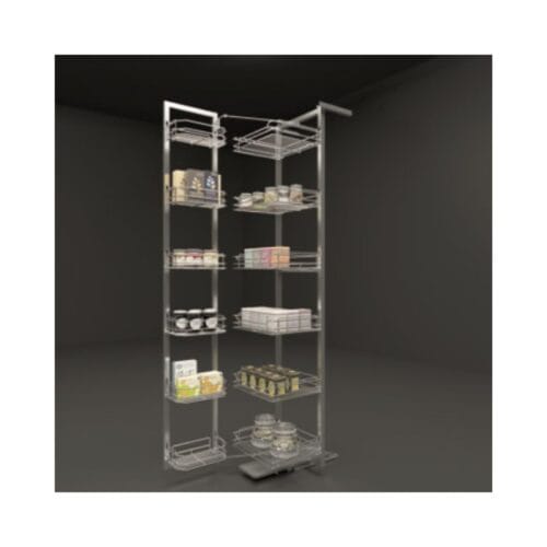 Tủ cao 6 tầng DOLCE Cucina 548.65.252 mạ chrome