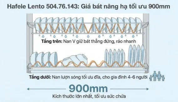 Kích thước 900mm