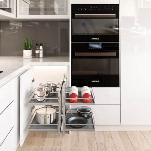 Bộ rổ góc Hafele Olla 595.50.804 900mm