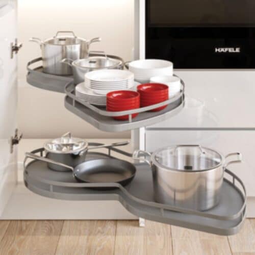 Bộ rổ góc Hafele Olla Move 541.01.814 (trái)