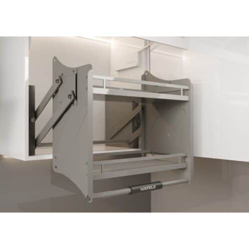 Ảnh thực tế bộ rổ nâng hạ Hafele Oria 504.76.818 900mm