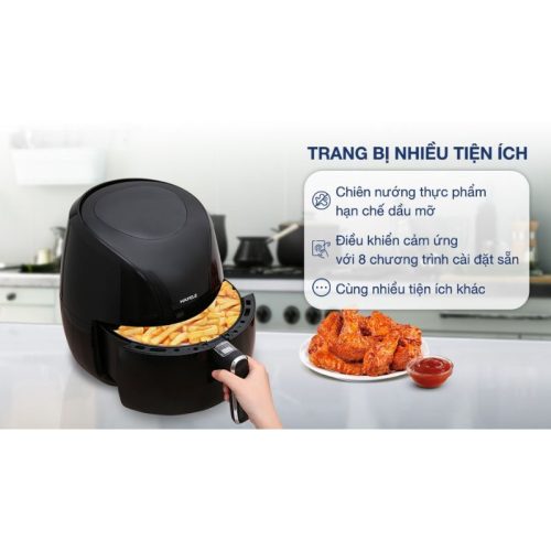 Nồi chiên không dầu 6.4L Hafele HS-AF601B 535.43.714 3 Ảnh nồi chiên không dầu 6.4L Hafele HS-AF601B 535.43.714
