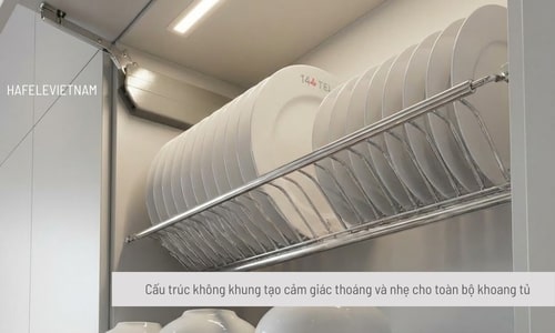 544.40.033 thiết kế mở không khung tinh gọn và dễ vệ sinh