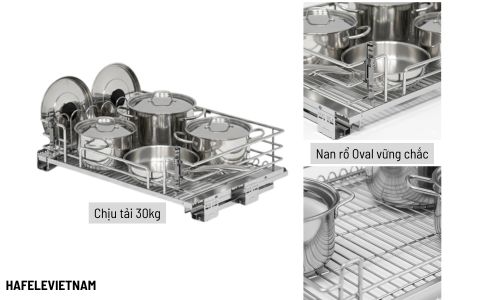 549.04.057 Nan rổ Oval dày – Vững chắc, chịu tải 30kg